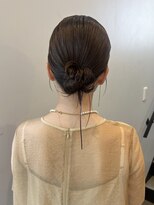 ポーズヘアー 大阪 福島(PAUSE HAIR) おだんごヘア