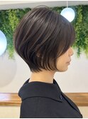 顔型別ヘアスタイル/似合わせ診断/ショートボブ/小顔