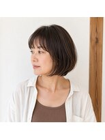 スープレックス ヘアーデザイン(SOUPREX HAIR DESIGN)&nbsp;ミセス美フォルムナチュラルボブ　20代 30代 40代 50代 60代
