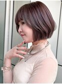 ○ショートボブ/髪質改善/縮毛矯正/30代40代50代銀座