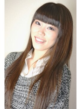 ハーティリー(HEARTILY) ワイドバング☆のナチュラルストレート