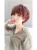 大人可愛いマッシュショート