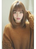 大人可愛いミディアムレイヤー　ユーレルム新宿