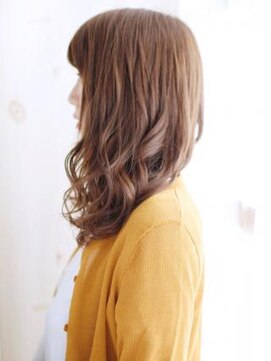 ナル 白山神社参道通り店(nalu) おろし流しのミックスカールスタイル