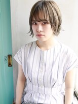 バース(BIRTH)&nbsp;天神【BIRTH】大人かわいい外ハネボブ×オリーブグレージュ　2