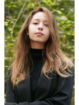 アバーブ ギンザ(Above Ginza) ミルキーベージュ＊大人かきあげロング