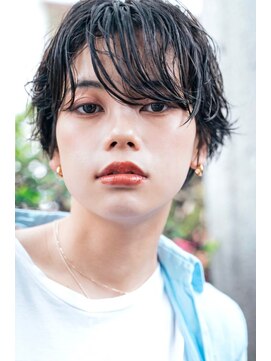 メーヴェ(Mowen) mowen 南堀江×ブルーブラック×ショートウエット