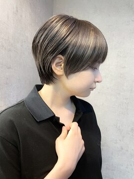 ノア ヘアデザイン 町田店(noa Hair Design) 2ブロックショート×エアタッチハイライト