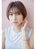 ナチュラルショートボブ