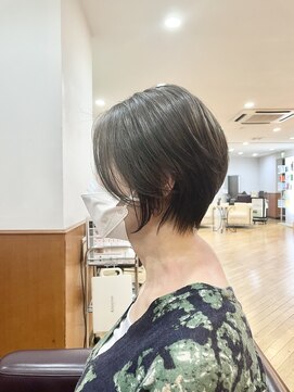 松本平太郎美容室 立川店 【立川　ショート  オリーブベージュ　30代40代50代60代◎】
