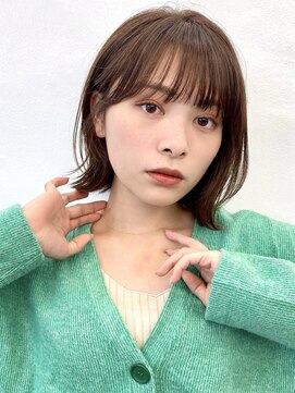 ガーデントウキョウ(GARDEN Tokyo) 【GARDEN荒井夏海】大人可愛いダークカラー×外ハネレイヤーボブ