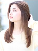 韓国上品セミロング/透明感ヘア/20代30代40代