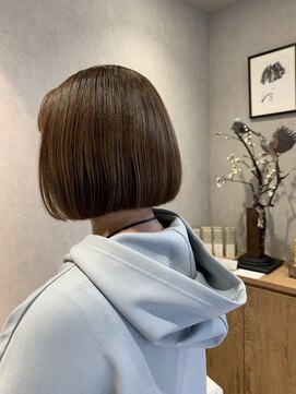 ヘアーウーノイルヴェント(HAIR UNO ilvento) あごラインボブ