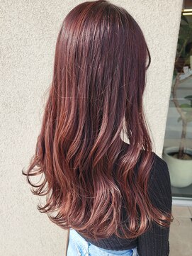 ゴットラトゥール(GOTTO LATOUR) オレンジブラウン愛されふんわりカールモテ髪イメチェン