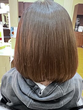 アローズ ステラプレイス店(HELLO'S) ツヤボブ×ツヤベージュ