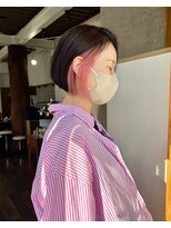 ヘアメイクエイト 丸山店(hair make No.8)&nbsp;◆担当：岩切祐樹◆ミニボブ×ピンクインナーカラー