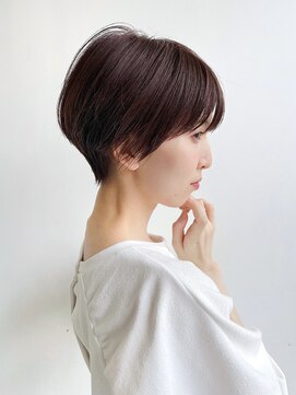 トルネード(TORNADO) 大人ショート丸みひし形丸顔絶壁面長エラ張りマッシュK1217