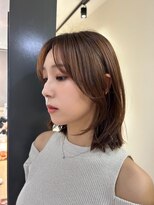 ハブ(hub)&nbsp;【天神今泉】韓国風レイヤーボブ