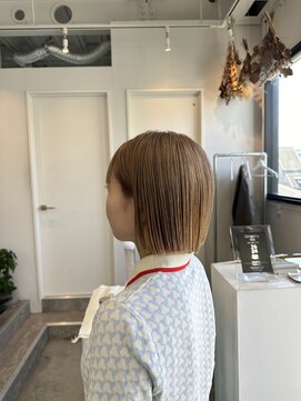 ロカ 表参道(loka) 切りっぱなしボブ［表参道/髪質改善/ハイライト］