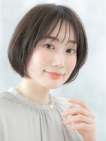 ドクターズサロン LAB 小山店&nbsp;アッシュオリーブ小顔シンプルツヤ髪ショートn小山20代30代40代