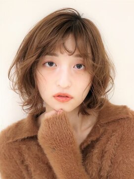 シーン 自由が丘(scene) ニュアンスパーマ×ボブ/ショート[自由が丘]