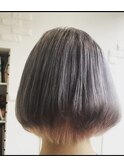 #おかっぱ#ボブ＃ブリーチオンカラー