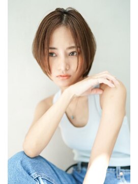 ギークス(GEEKS) 【GEEKS渋谷】ナチュラルショートウルフ/20代30代/小顔/秋カラー