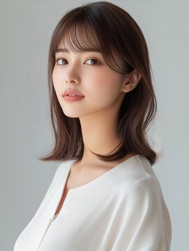 アルトリスト(Altruist Aging×HAIR&SPA) ★ダークアッシュ大人ガーリーボブ着物ミディアムレイヤーカット