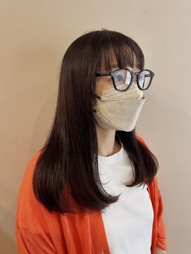 ノエル(NOEL) mellow brown × choppy bangs