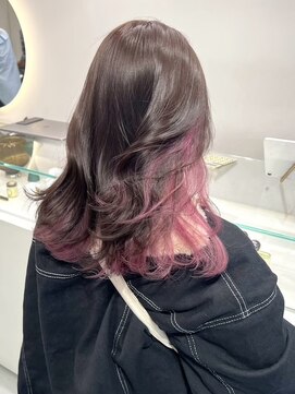 ソル ジングウマエ(SOL JINGUMAE) ミルクティーベージュダブルカラーグレージュカラーハイライト