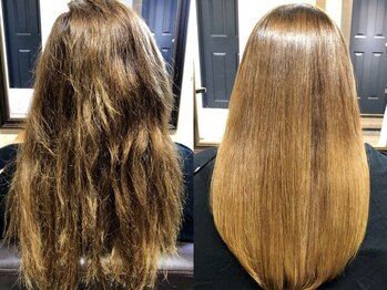 トゥーリ 長崎浜口店(tuuli)の写真/【福岡天神/長崎浜町で大人気サロン】髪質改善でお悩み解決!くせ/うねりを解消してナチュラルな髪に*