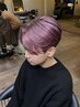 【学生に大人気】カット+2ブリーチ+オンカラー26500円→23000円○