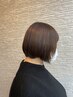 デザインカット+潤いたっぷりトリートメント　￥7500～￥6000～