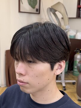 レボルトヘアー(R EVOLUT hair) 韓国/シースルーマッシュ/ニュアンスパーマ/毛流れ/メンズ/柏