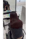 艶ストレートカラー