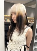 韓国風ミルクティーベージュブラウンカラーグレージュカラー