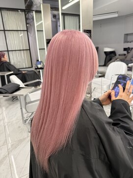 ヴァイス 新宿店(VAICE) White pink ブリーチ3回~