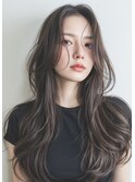 ★20代30代40代50代／ラベンダーブラウン／レイヤーカット