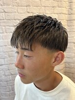 ヘアサロン 銀座マツナガ新宿店(hair salon)&nbsp;フォアードツーブロスキンフェード