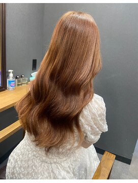 ボアップ 難波店(boappu) #プルエクステ#エクステ#ブラウンカラー#ロングヘア