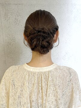 【Tierra美侑】大人気ふわふわシニヨンお呼ばれヘア