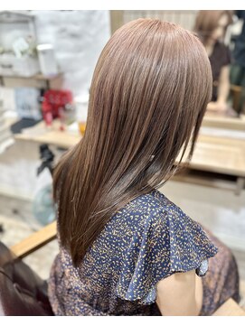 ラウラアンドロー(LAURA&RO) ミルクティーベージュダブルカラーインナーカラーケアブリーチ