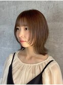【顔まわりウルフ×ボブ】高橋