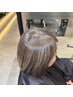 【谷口限定】《魅せるグレイヘア》脱白髪染め大人ハイライトカラー＋cut＋TR