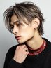 メンズカット+シングルカラー 【白髪染めもOK】￥9000～