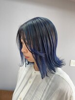 リシャルム 新保店(Re charme)&nbsp;【透明感アクセント】ブルーグラデーション