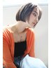 【大人可愛い】まとまるぷつっとボブカット＋艶カラー