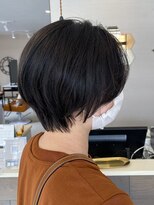 グラム 安城桜井店(gram) パツっとショート_丸みショート81