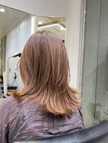 六本木美容室 ヒロオ(HIROO)&nbsp;透明感グレージュで魅せる大人ミディアムレイヤー