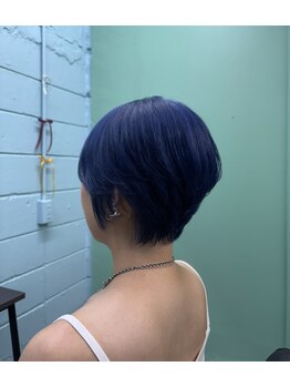ワッツアップ 下北沢(What's up)の写真/ダメージレスにこだわった個性派カラー☆インナー・ダブルカラーなど髪質やデザインに応じて思いのまま♪